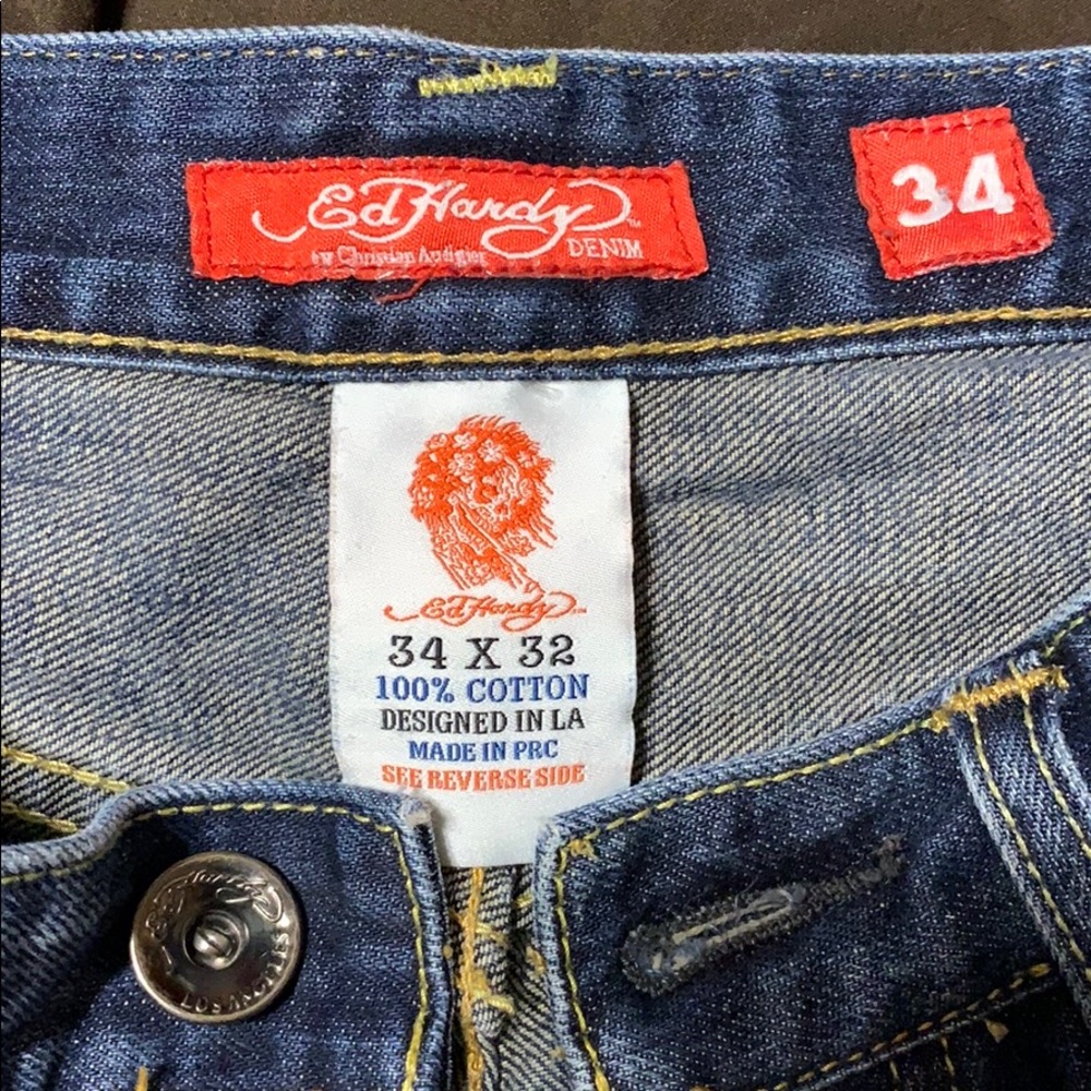 Ed Hardy men’s jeans